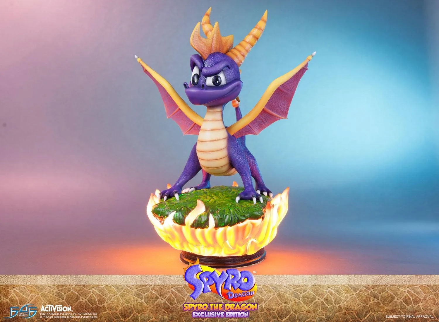 First 4 Figures Spyro Exclusive statueta dragon mov rasina