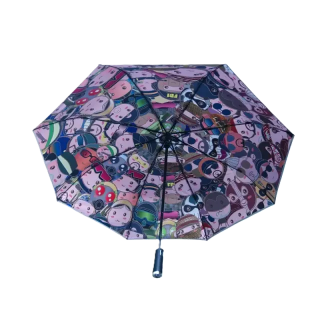 CS Cute Agent umbrelă neagră automată