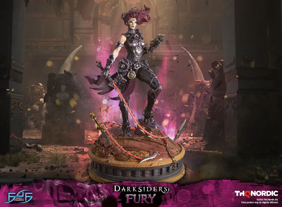 First 4 Figures Darksiders Fury statuetă 45 cm glow-in-the-dark