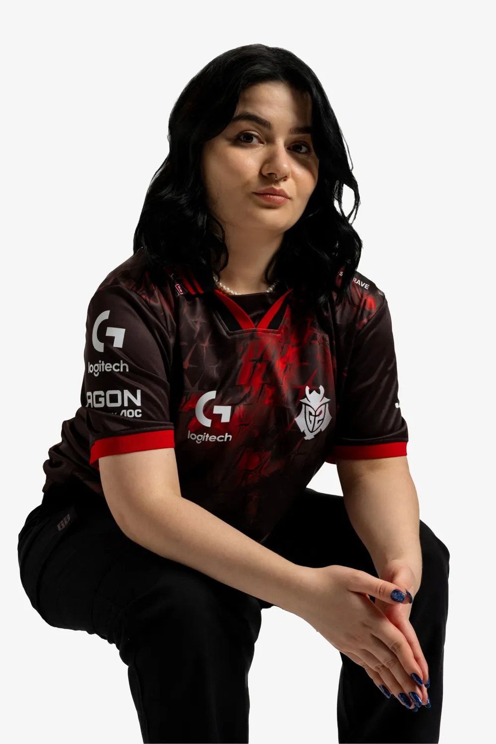 G2 Esports Pro Kit 2025 Jersey tricou unicat Portugalia