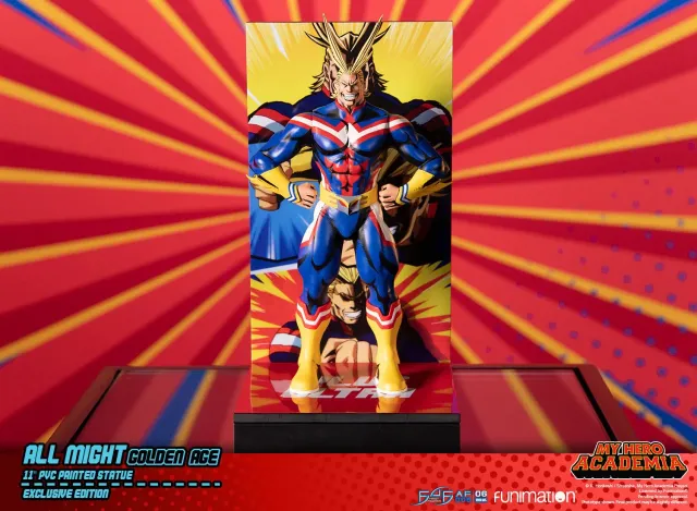 First 4 Figures All Might Golden Age figurina Exclusive