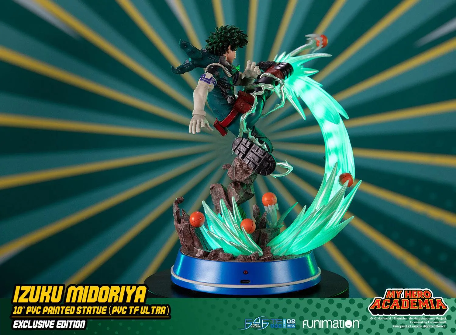 First 4 Figures My Hero Academia Izuku Midoriya statuetă Exclusive