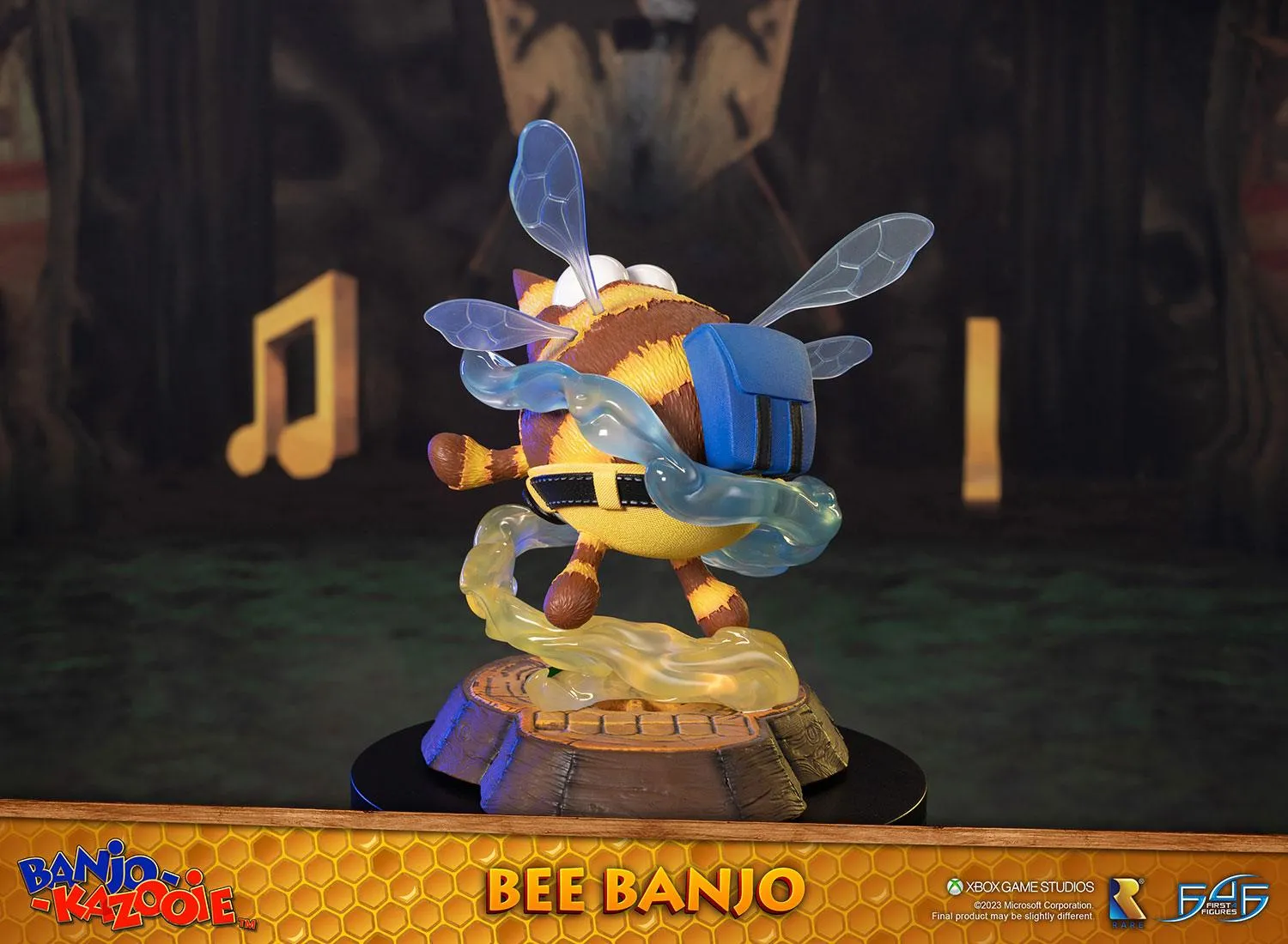 First 4 Figures Banjo-Kazooie Bee Banjo statueta rasina albina
