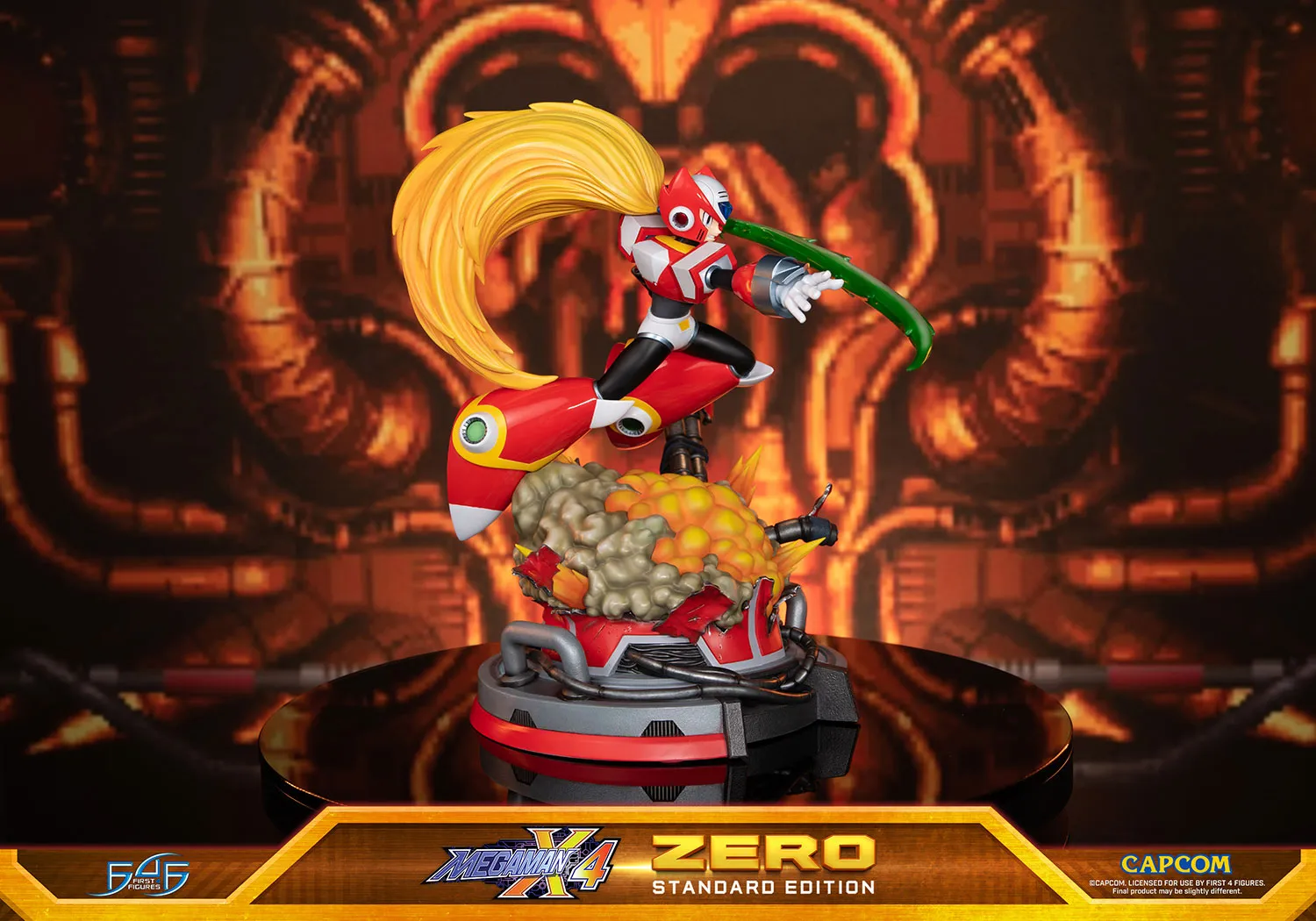First 4 Figures Mega Man X Zero statuetă Standard 43 cm