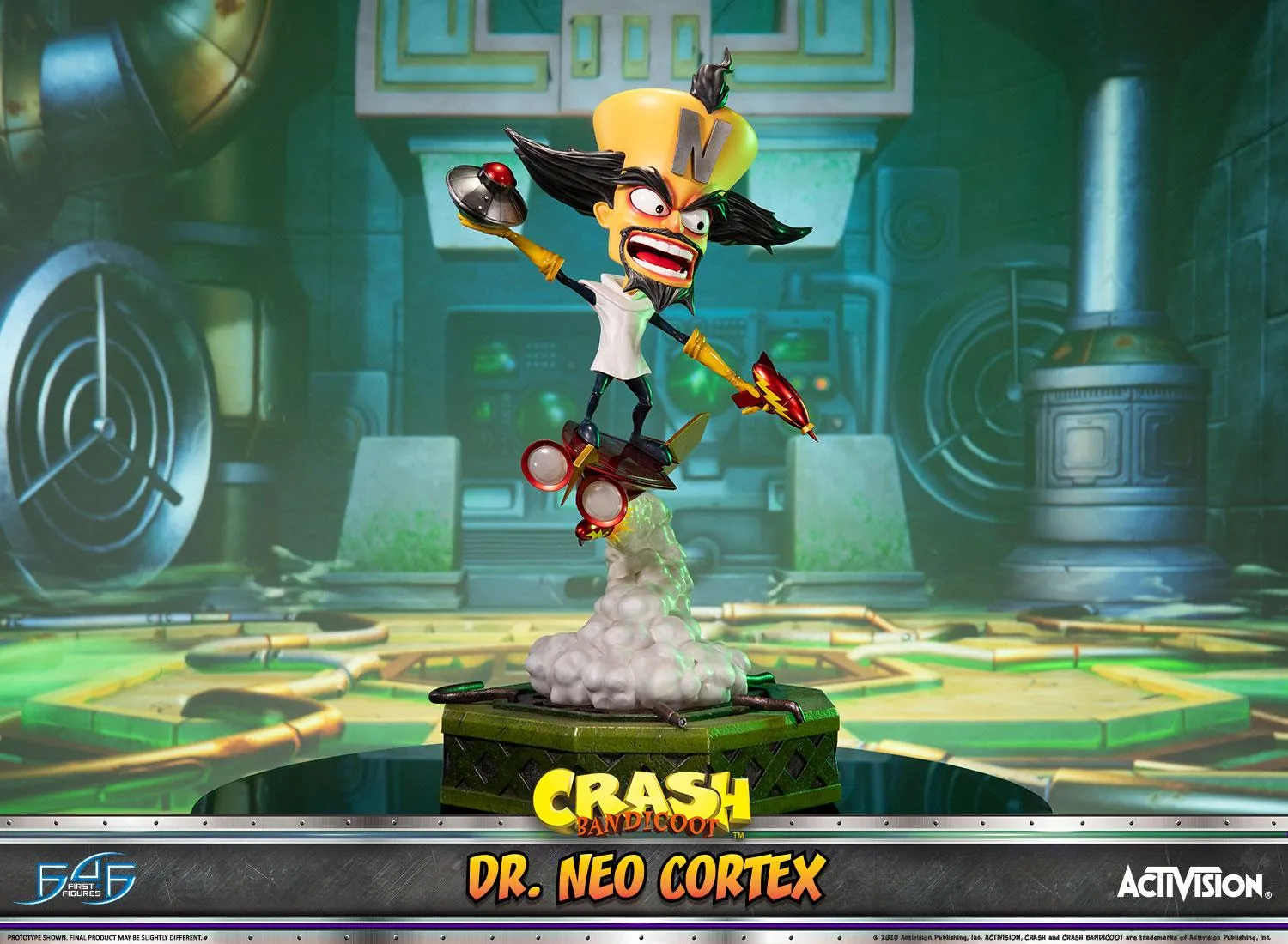 First 4 Figures Crash Cortex Standard statuetă rășină