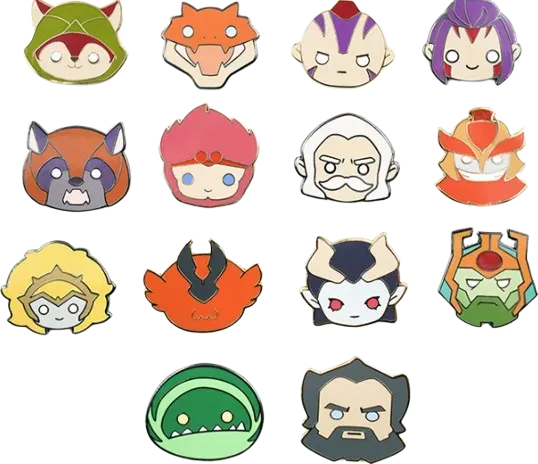 ESL Dota 2 Hero Pin 2.0 insigne blind box 2 buc