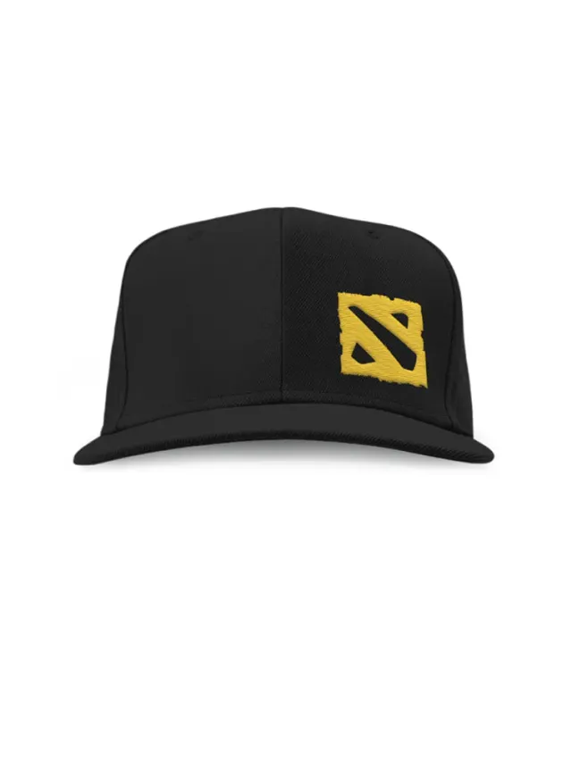 Dota 2 Embroidered Logo sapca snapback neagra bumbac