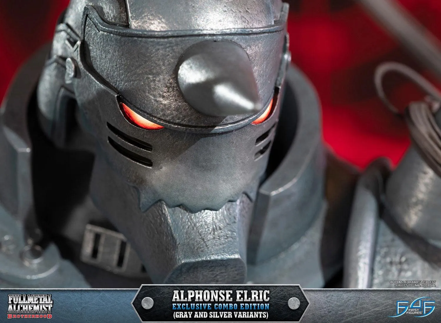 First 4 Figures Alphonse Elric Combo statuetă Exclusive Gray Silver