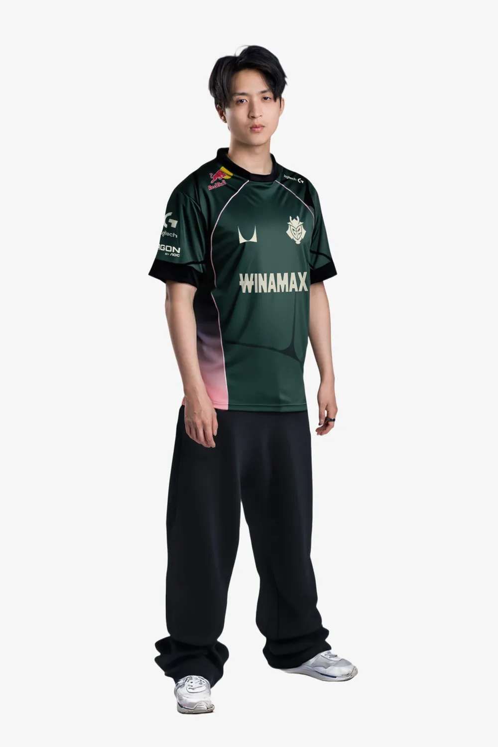 G2 Esports Prestige 2026 jersey verde inchis