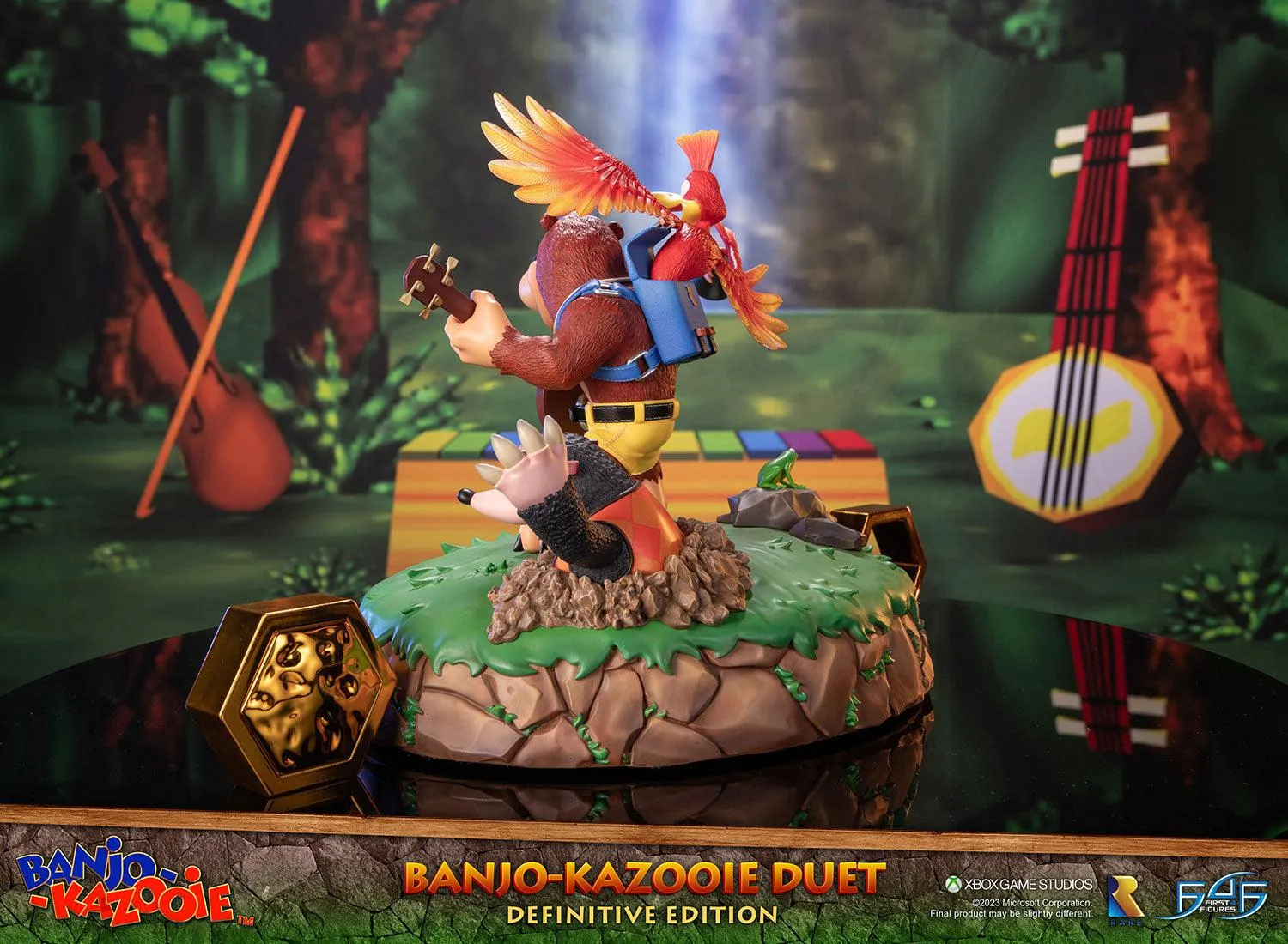 First 4 Figures Banjo-Kazooie Duet Definitive statuetă rășină
