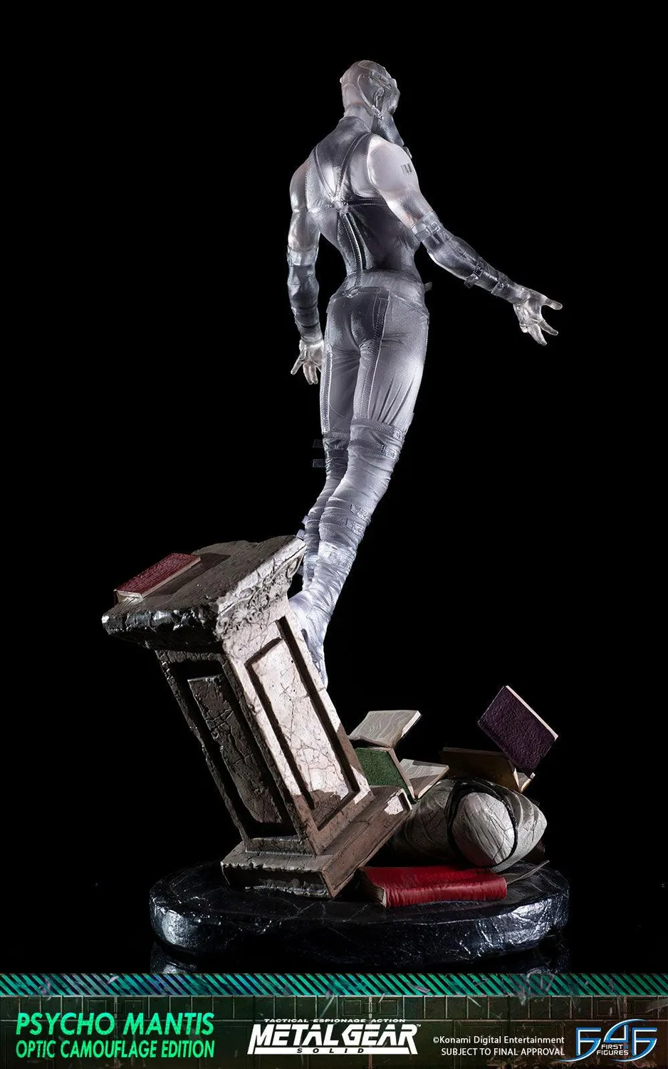 First 4 Figures Metal Gear Solid Psycho Mantis statueta Optic Camouflage