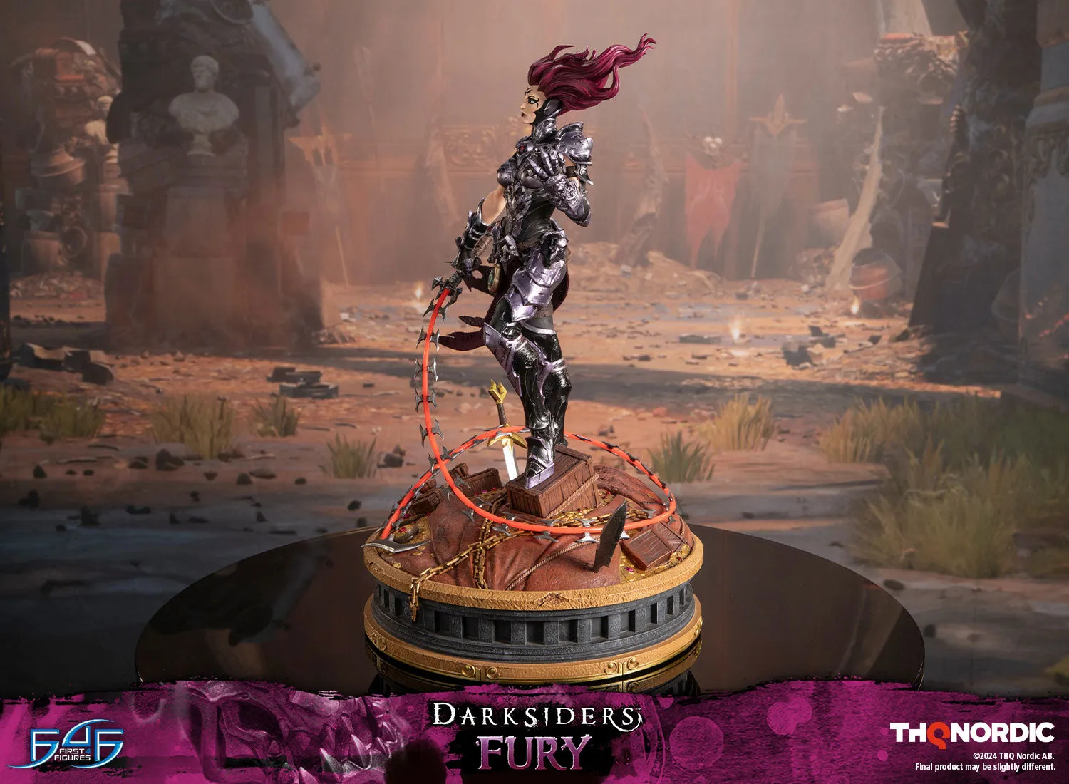 First 4 Figures Darksiders Fury statuetă 45 cm glow-in-the-dark