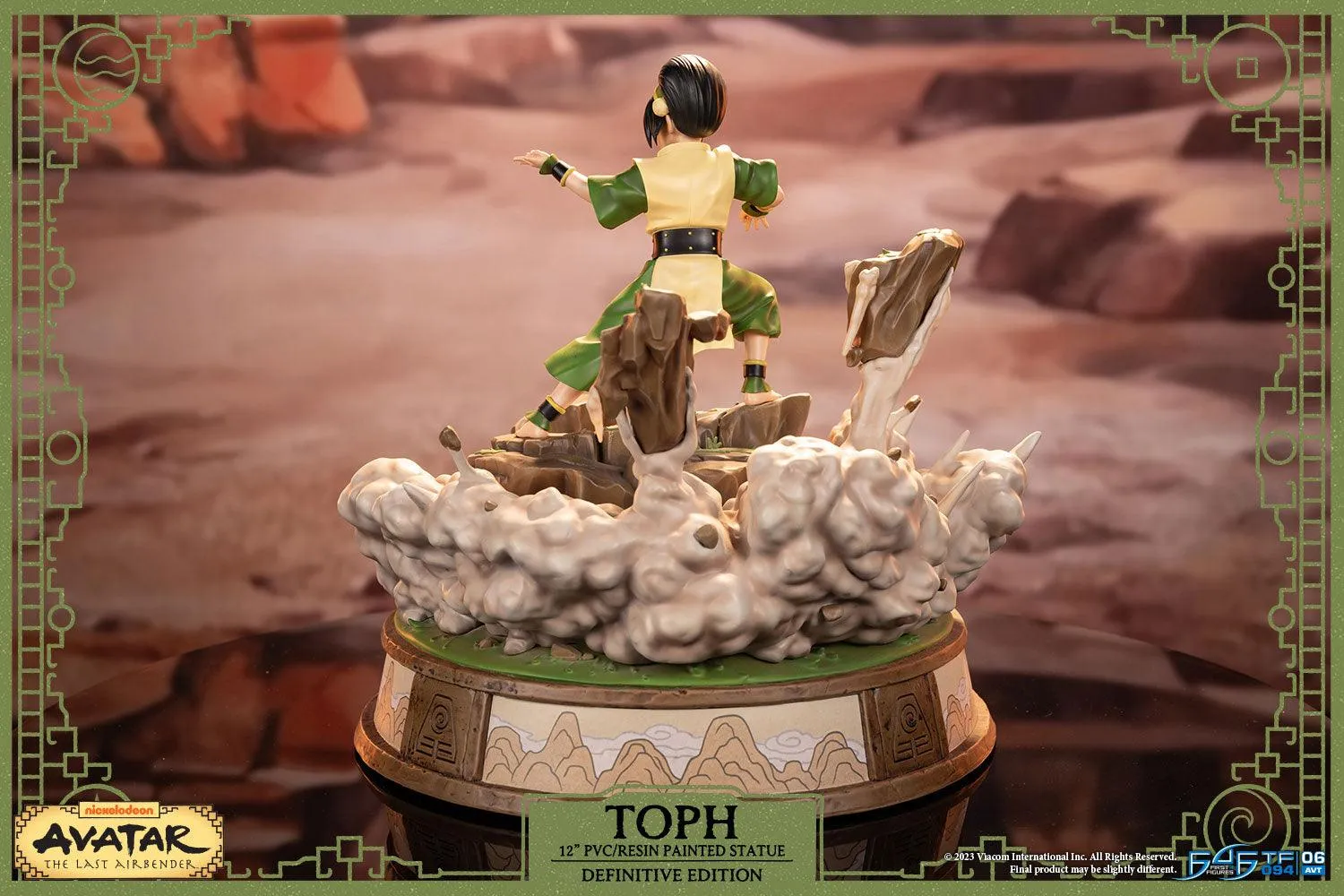 First 4 Figures Avatar Toph figurină Definitive Edition PVC