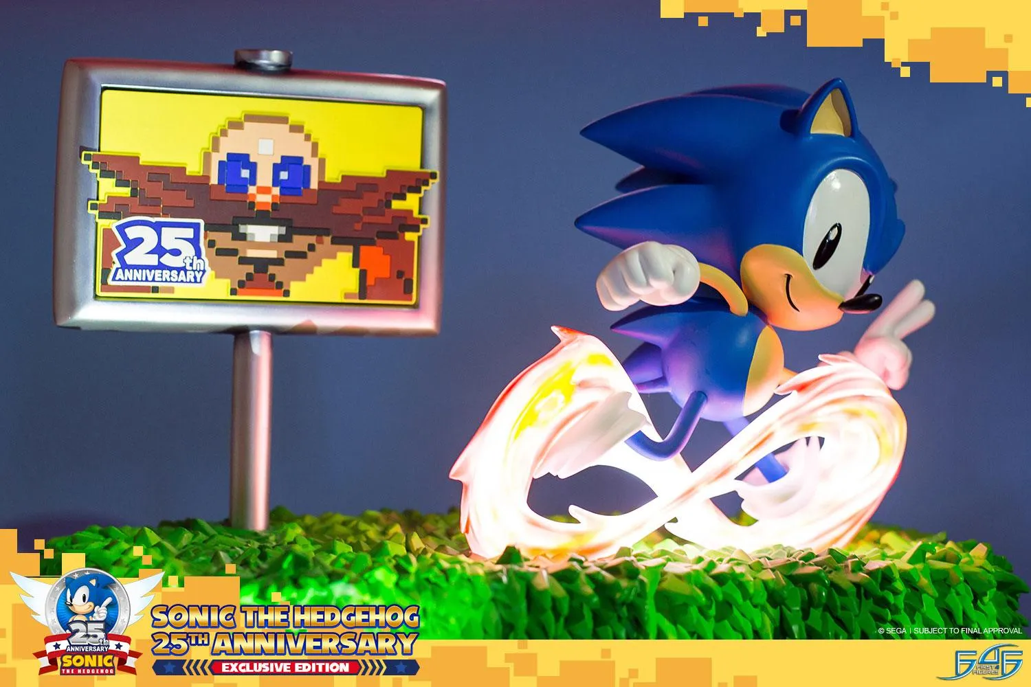 First 4 Figures Sonic 25th Anniversary statuetă Exclusive Green Hill