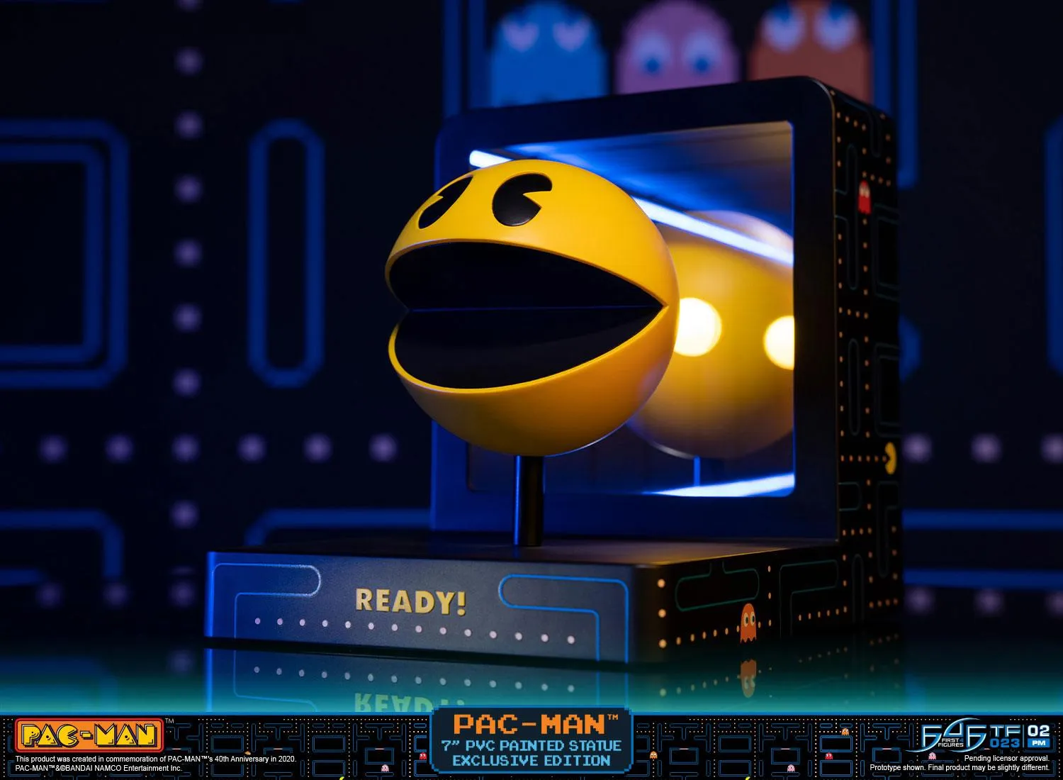 First 4 Figures PAC-MAN figurină Exclusive Edition LED