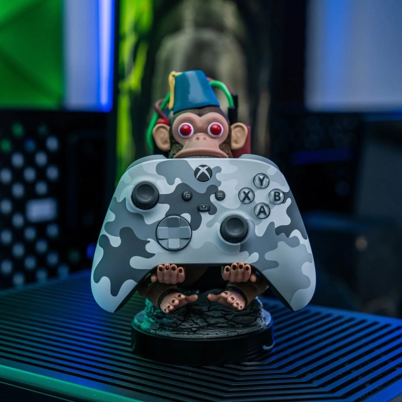 Exquisite Gaming Cable Guys Monkey Bomb suport controller