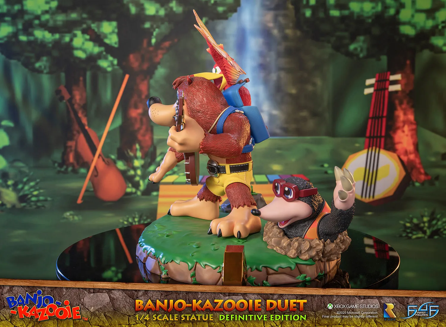First 4 Figures Banjo-Kazooie Duet statuetă rășină Definitive 1/4