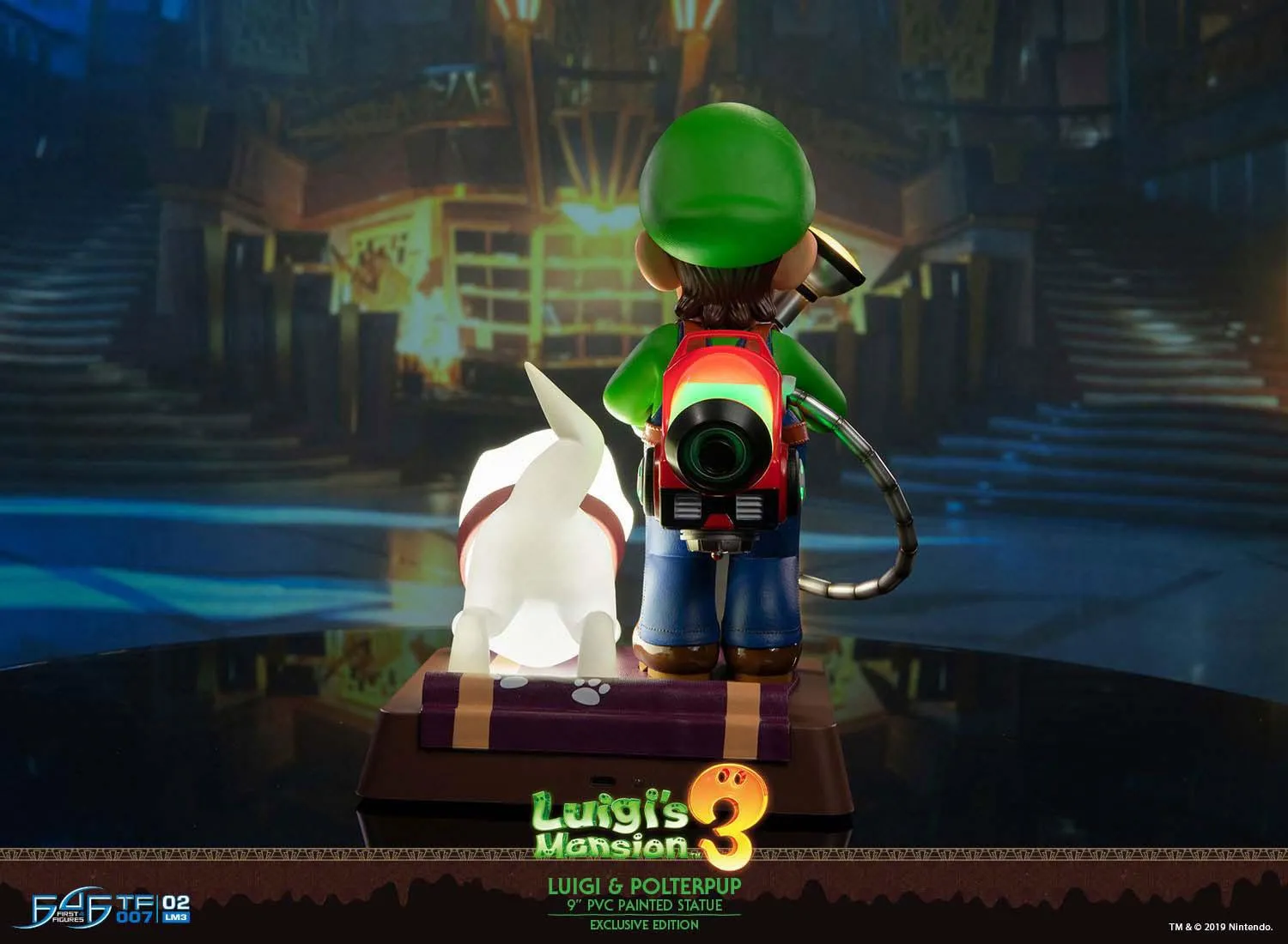 First 4 Figures Luigi Polterpup figurina Exclusive LED