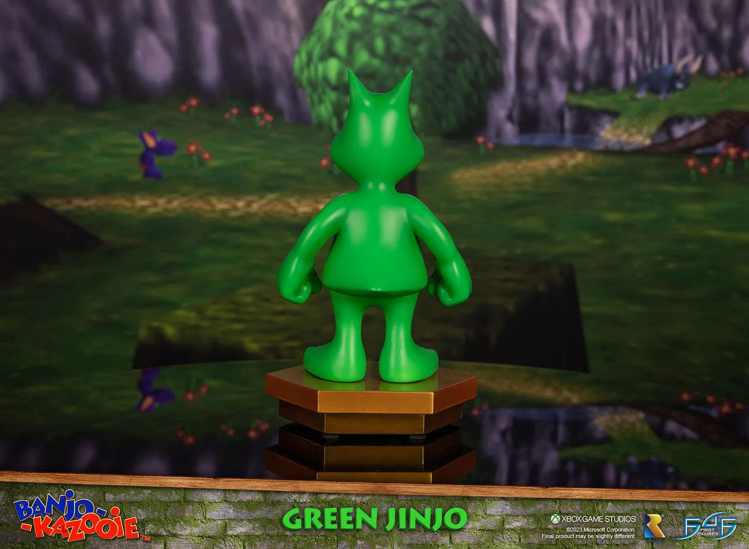 First 4 Figures Banjo-Kazooie Green Jinjo statuetă rășină