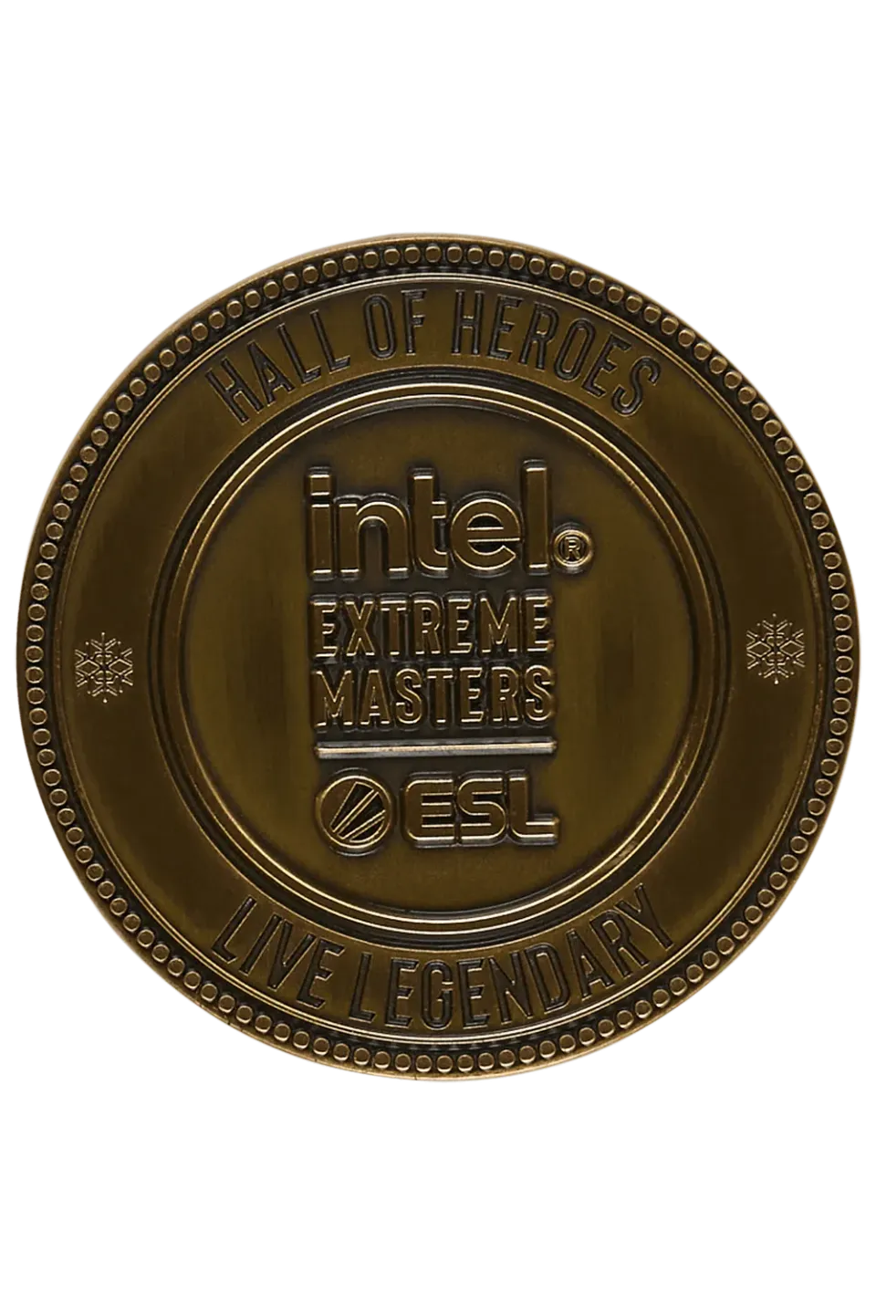 ESL IEM Krakow 2026 monedă aurie aliaj zinc