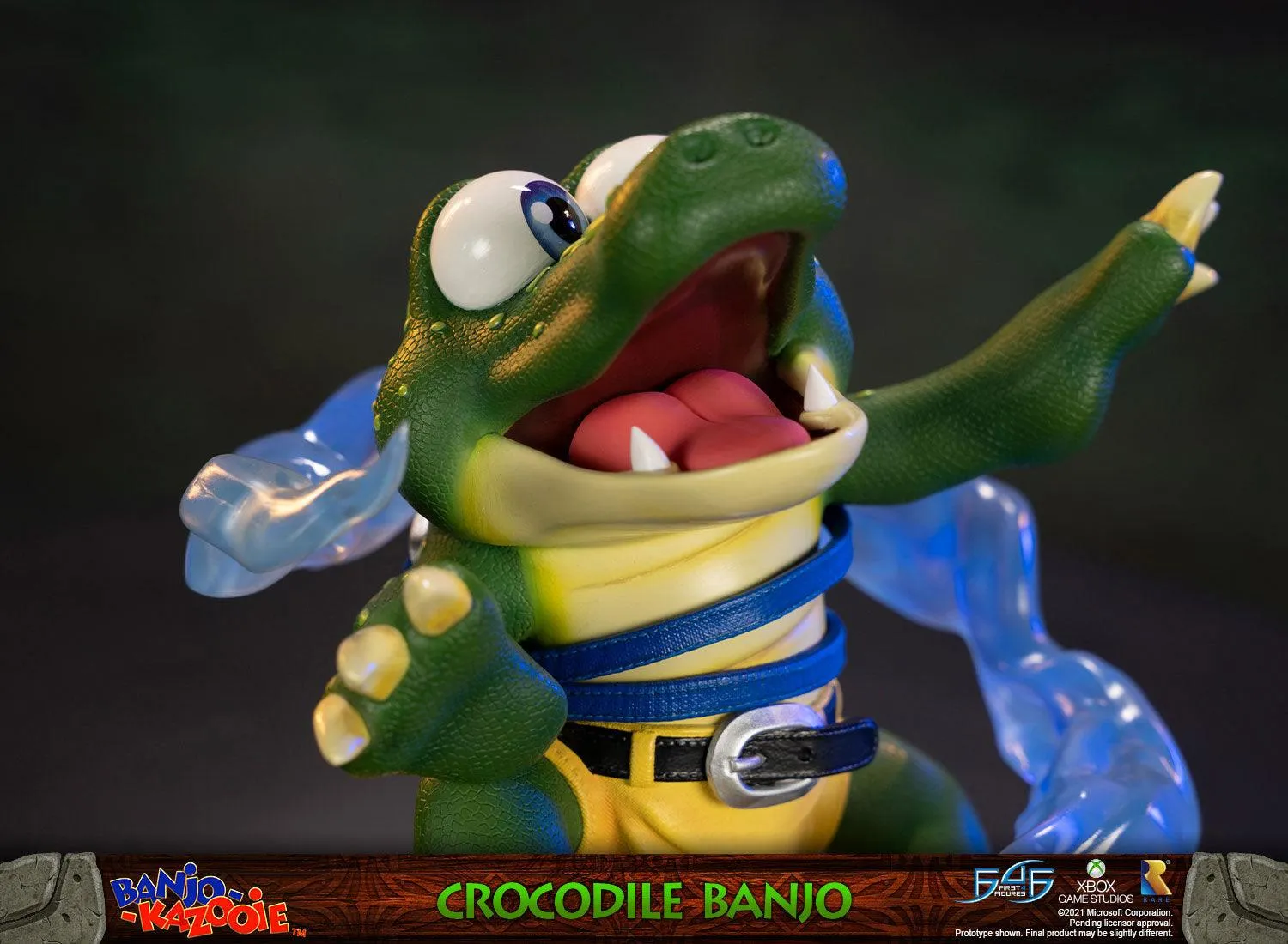 First 4 Figures Banjo-Kazooie Crocodile Banjo statueta rasina