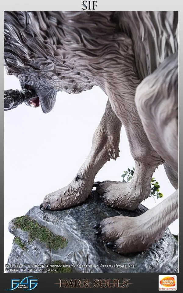 First 4 Figures Dark Souls Sif Great Grey Wolf statueta rasina 63 cm