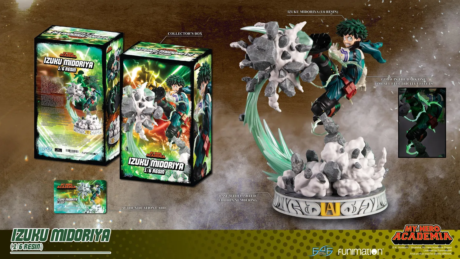 First 4 Figures My Hero Academia Izuku Midoriya statuetă Standard 1/6