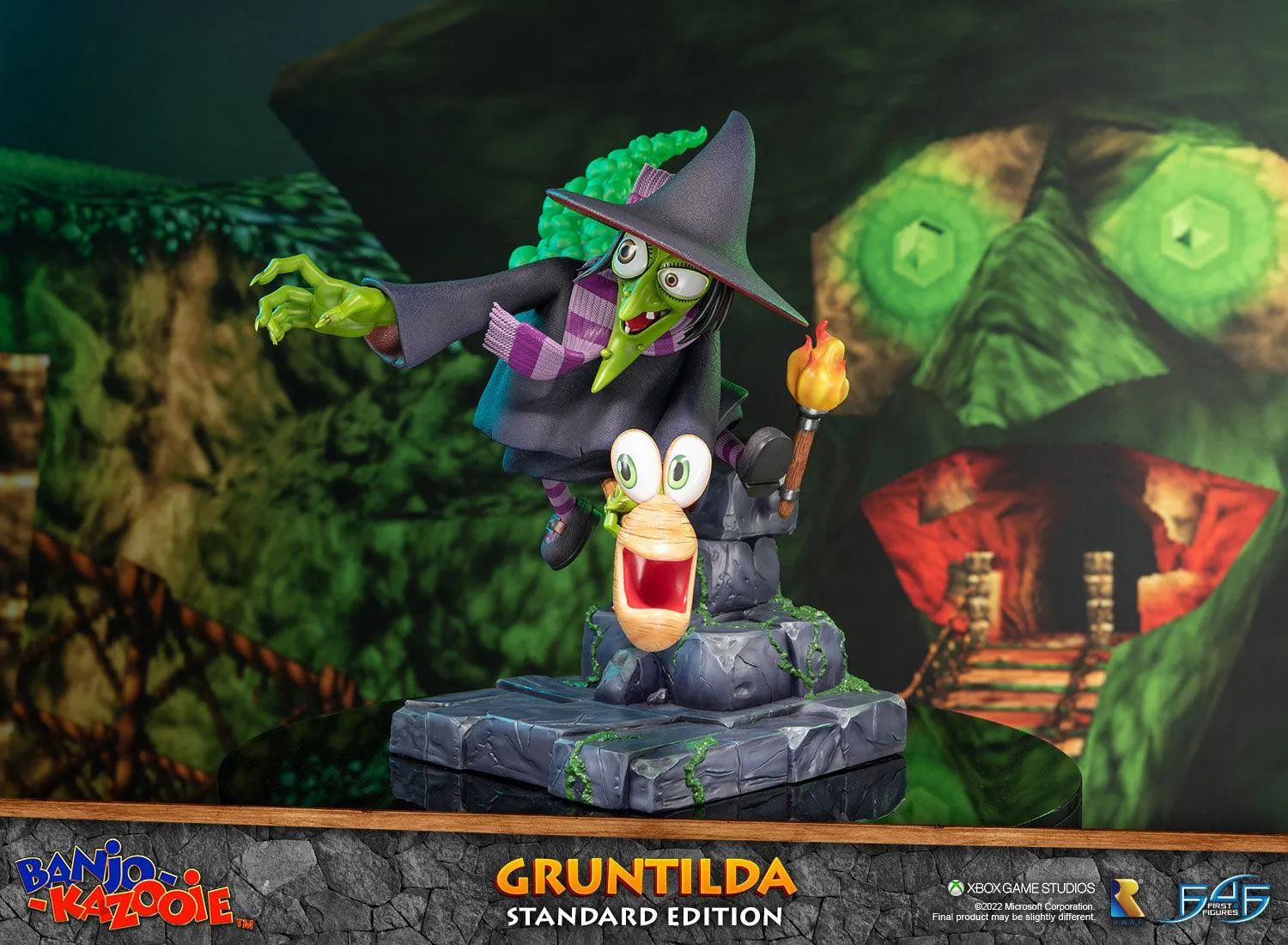 First 4 Figures Banjo-Kazooie Gruntilda statueta rasina Standard