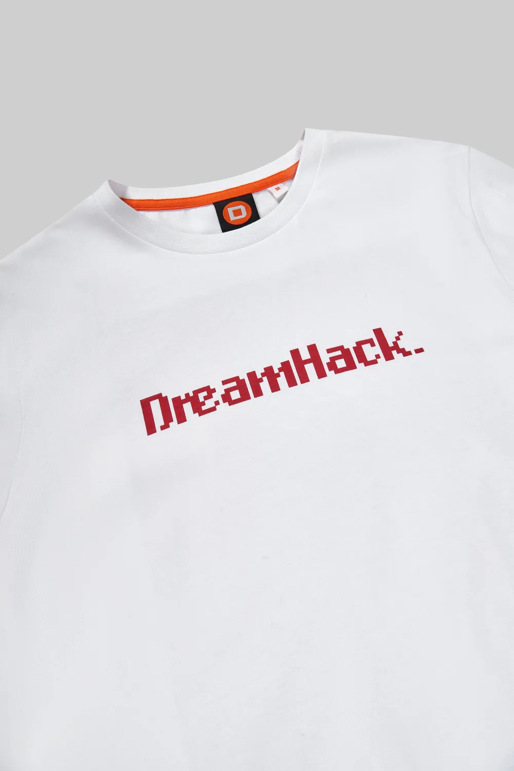 ESL Gaming DreamHack Pixel Grind Logo tricou alb bumbac