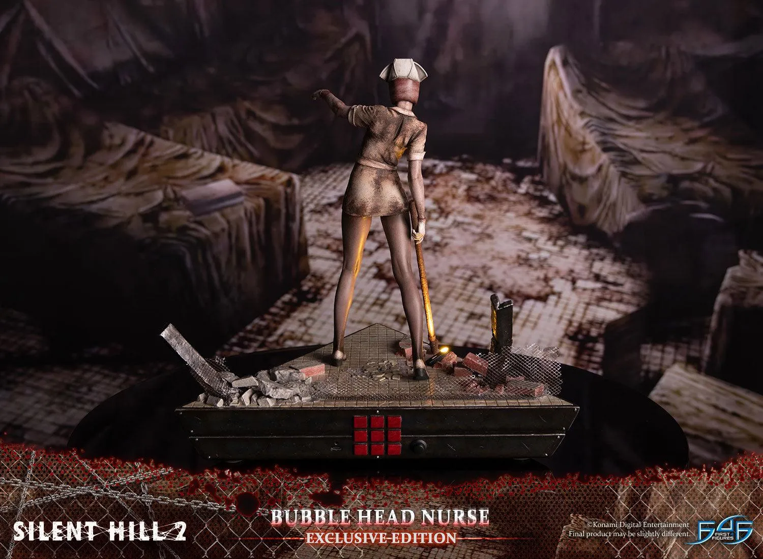First 4 Figures Silent Hill Nurse statuetă Exclusive LED
