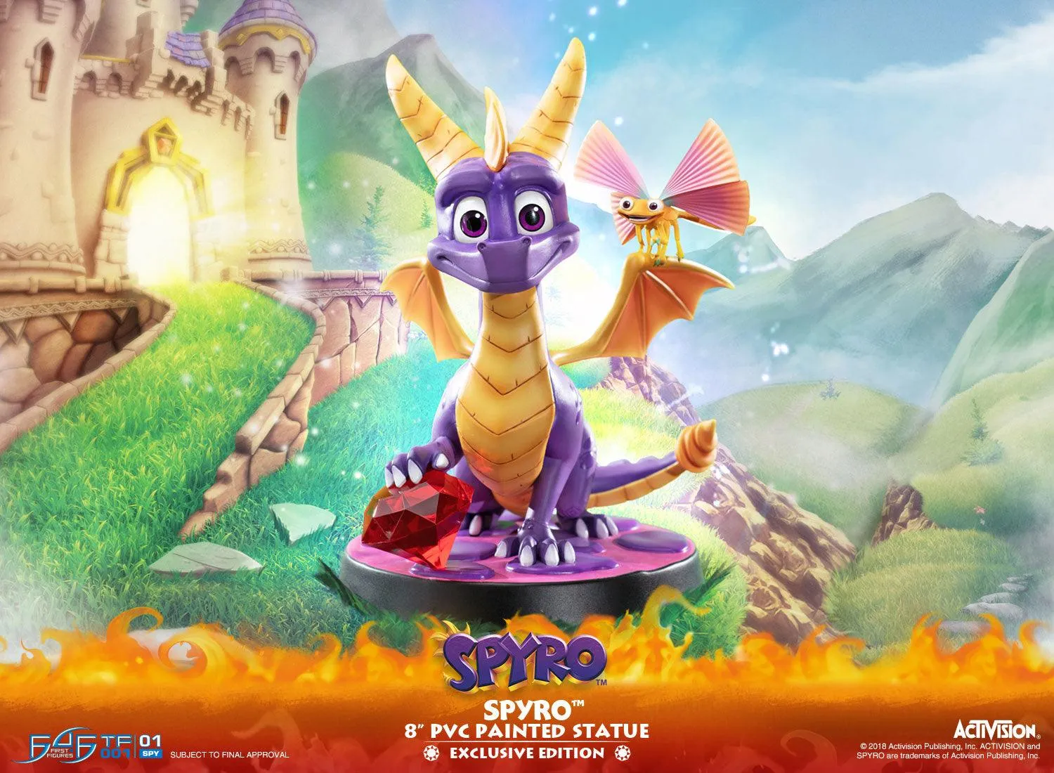 First 4 Figures Spyro Exclusive figurina PVC 20 cm