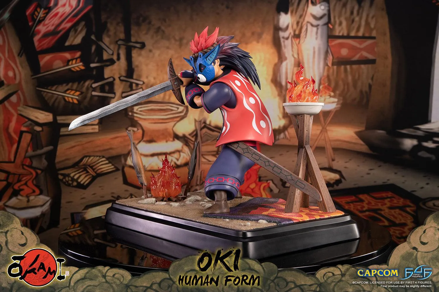 First 4 Figures Okami Oki Human Form statuetă rășină 38cm
