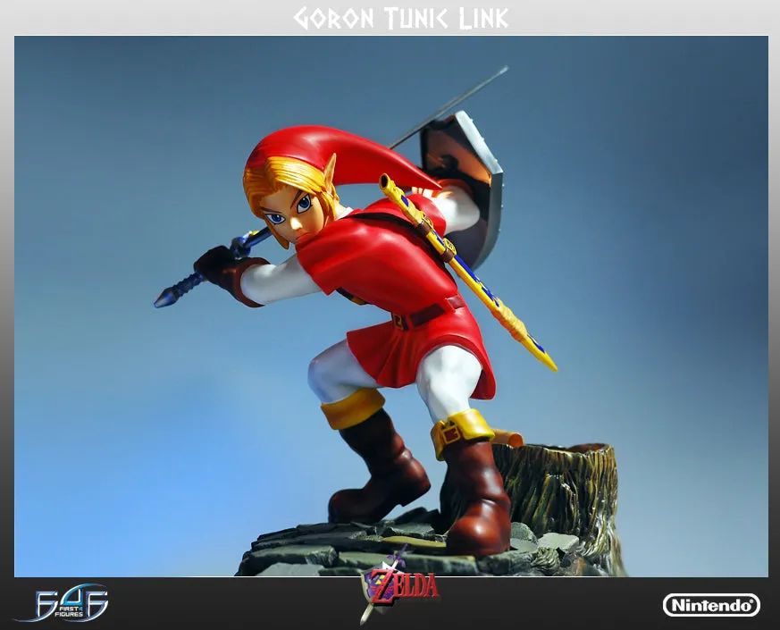 First 4 Figures Zelda Link Goron Tunic statueta 18cm