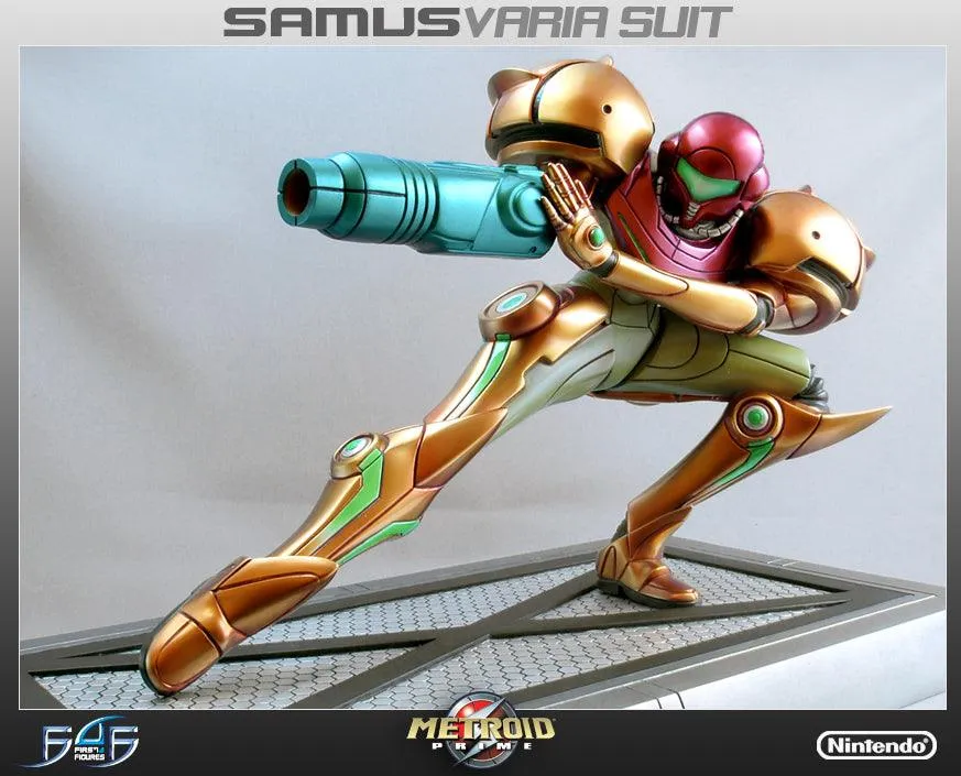 First 4 Figures Metroid Samus Varia Suit statuetă polystone