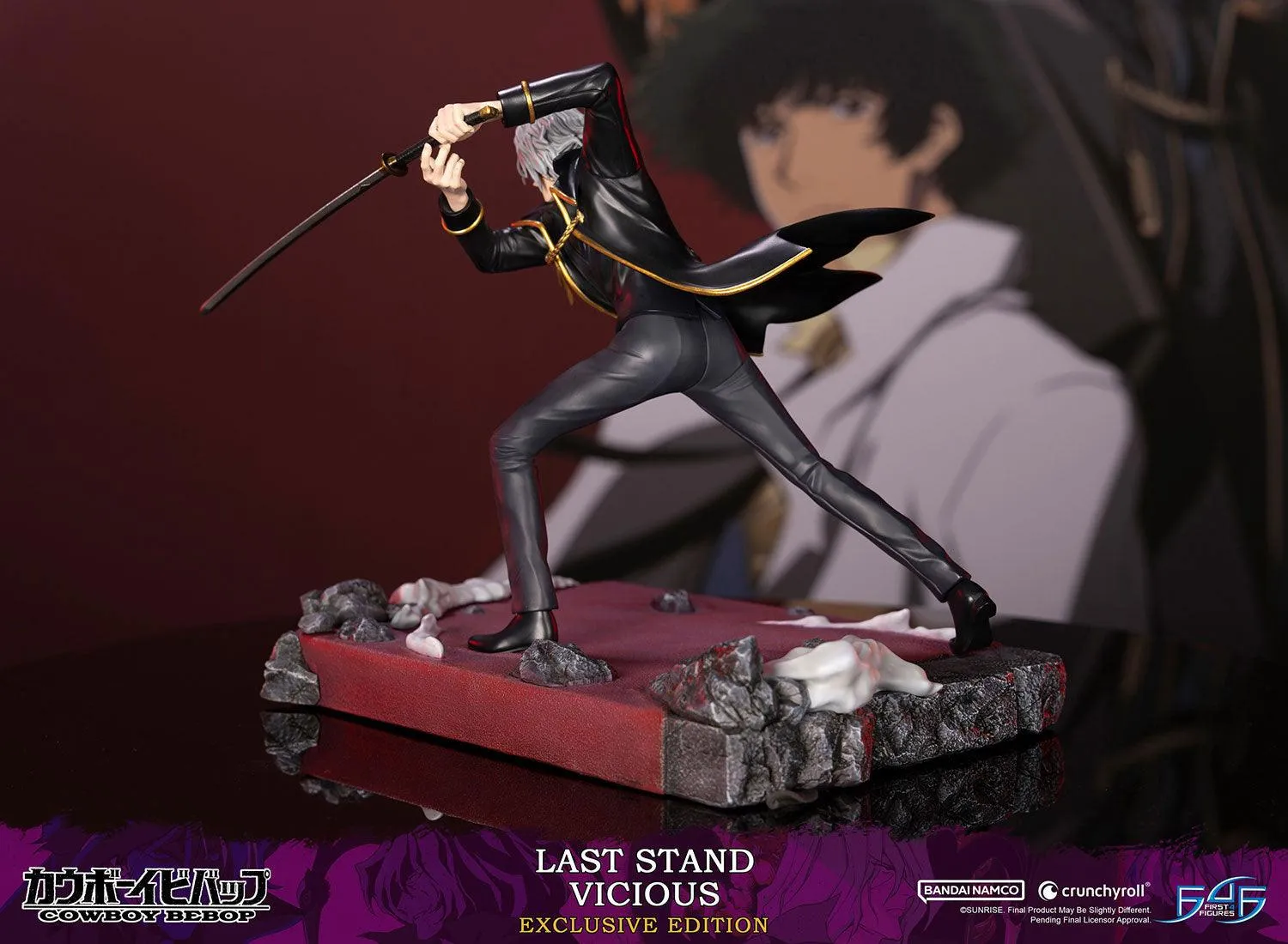 First 4 Figures Cowboy Bebop Vicious statuetă rășină Exclusive