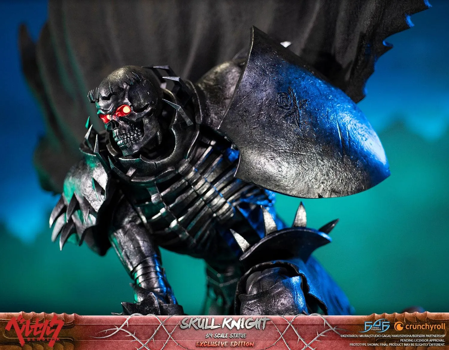 First 4 Figures Berserk Skull Knight statueta rasina Exclusive LED