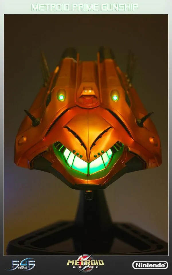 First 4 Figures Metroid Prime statuetă Gunship LED navă