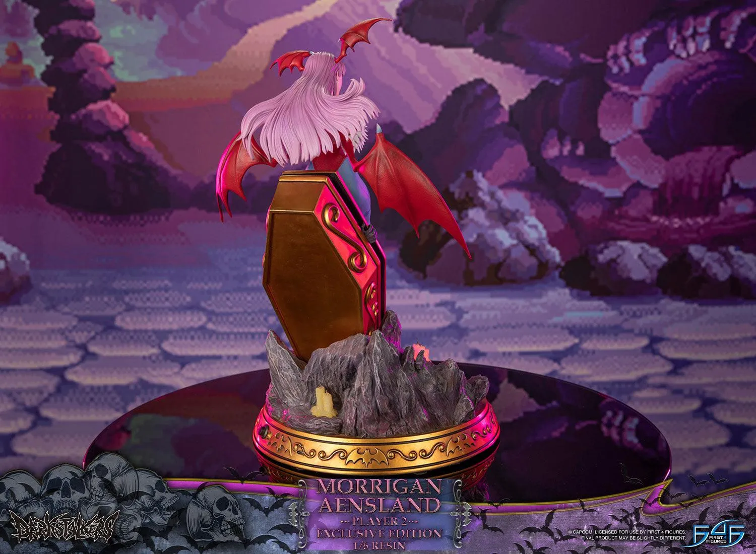 First 4 Figures Darkstalkers Morrigan statuetă rășină Player 2