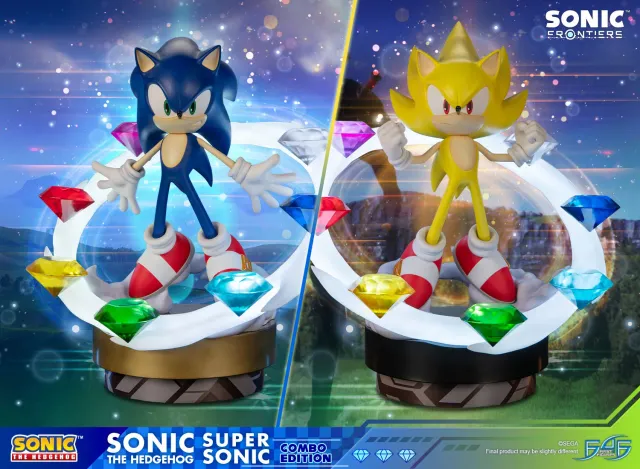 First 4 Figures Sonic Frontiers Sonic+Super Sonic set LED