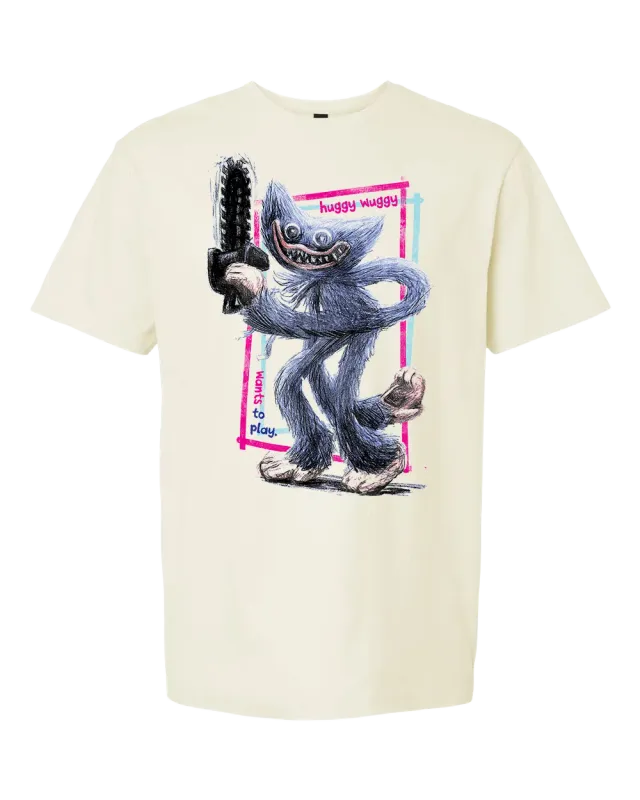 Huggy Wuggy Poppy Playtime Cutty Wuggy tricou horror