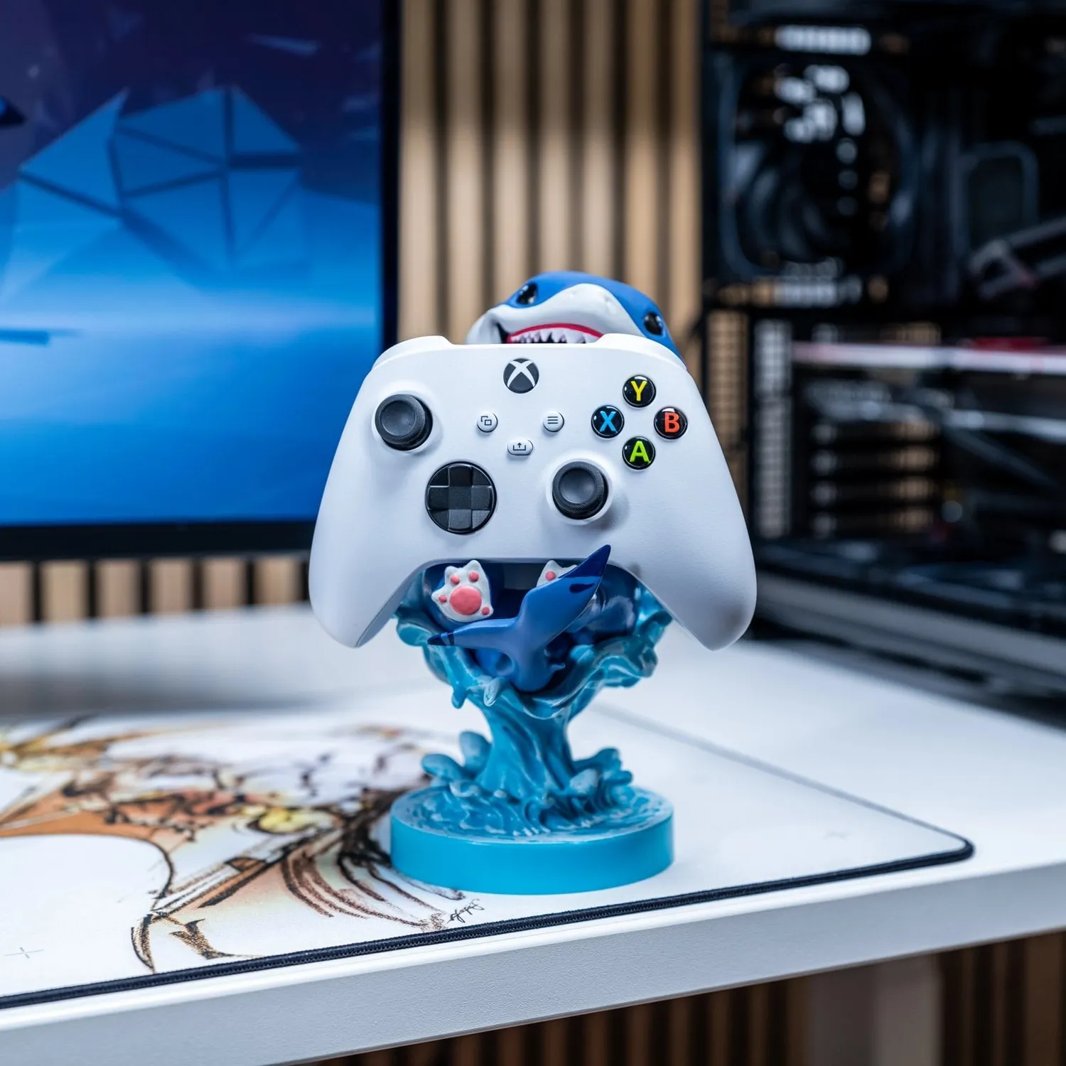 Exquisite Gaming Cable Guys Jeff Land Shark suport controller