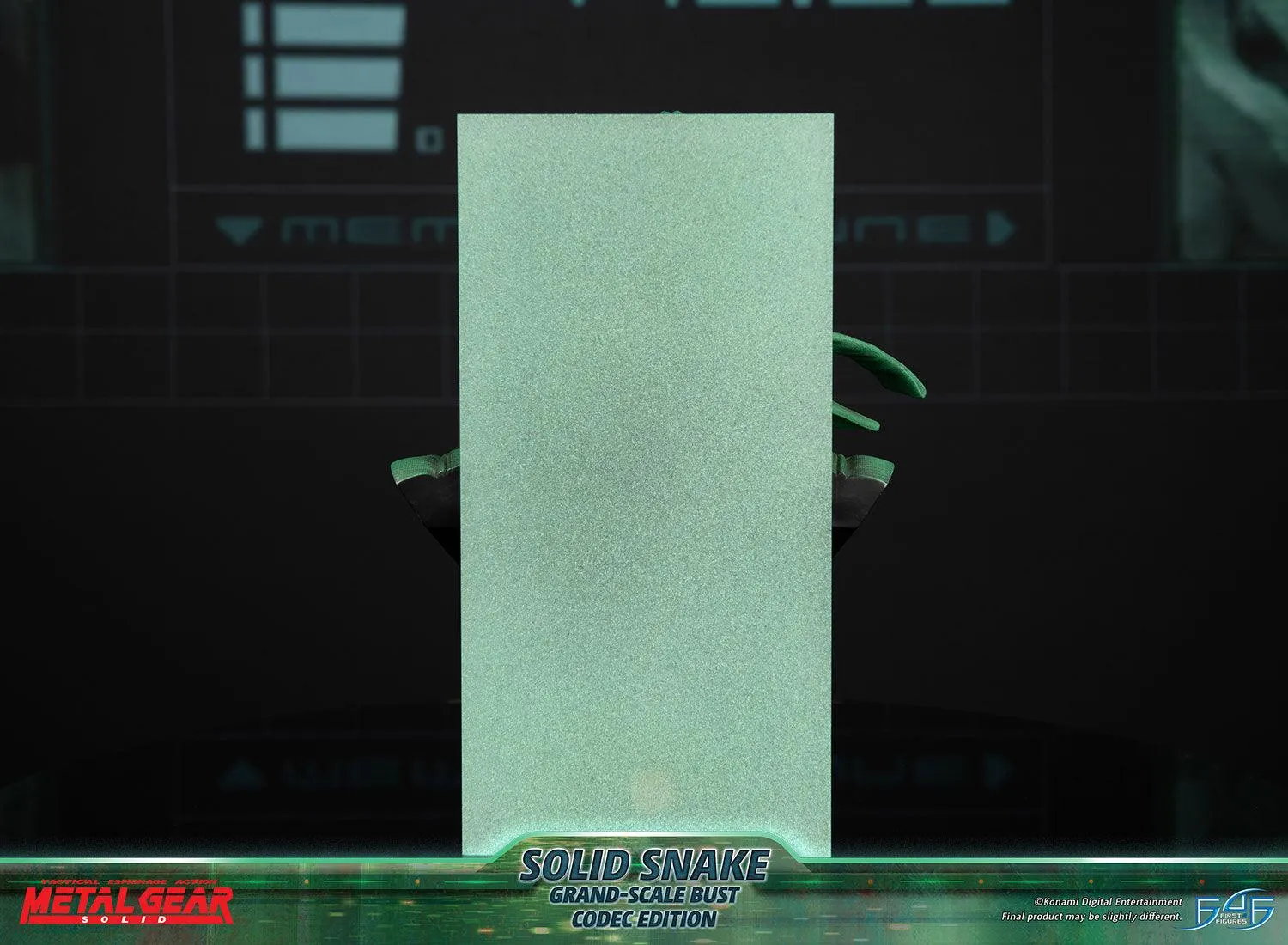 First 4 Figures Metal Gear Solid Snake Codec bust rășină