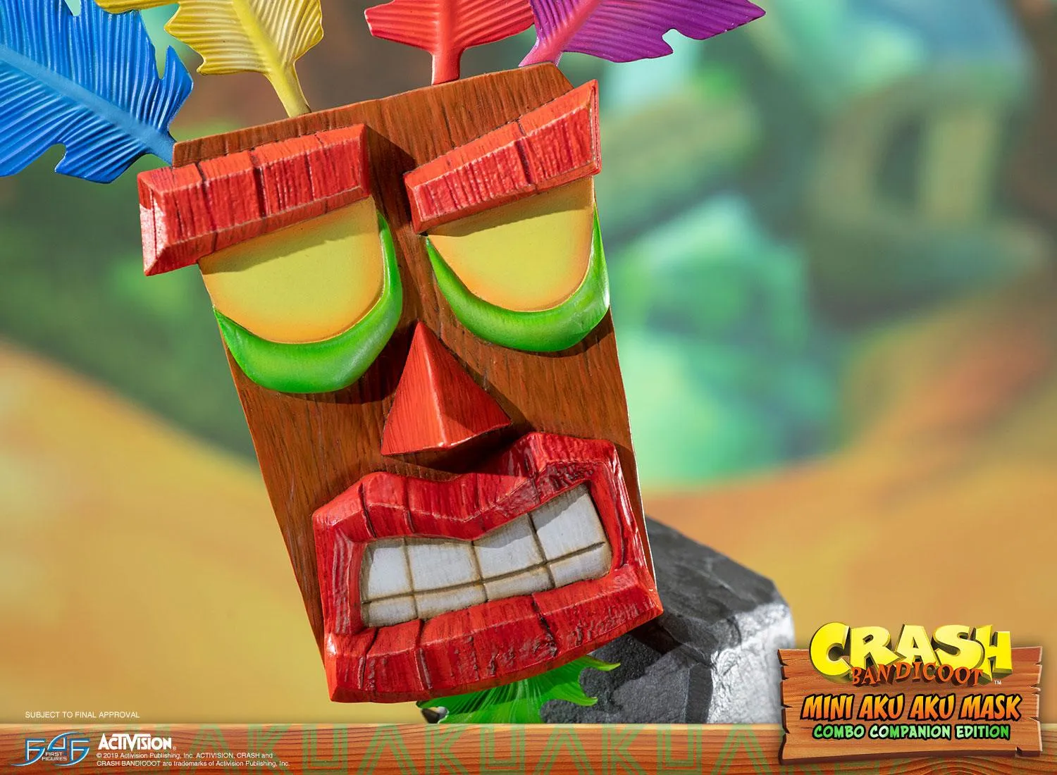 First 4 Figures Crash Mini Aku Aku masca Combo