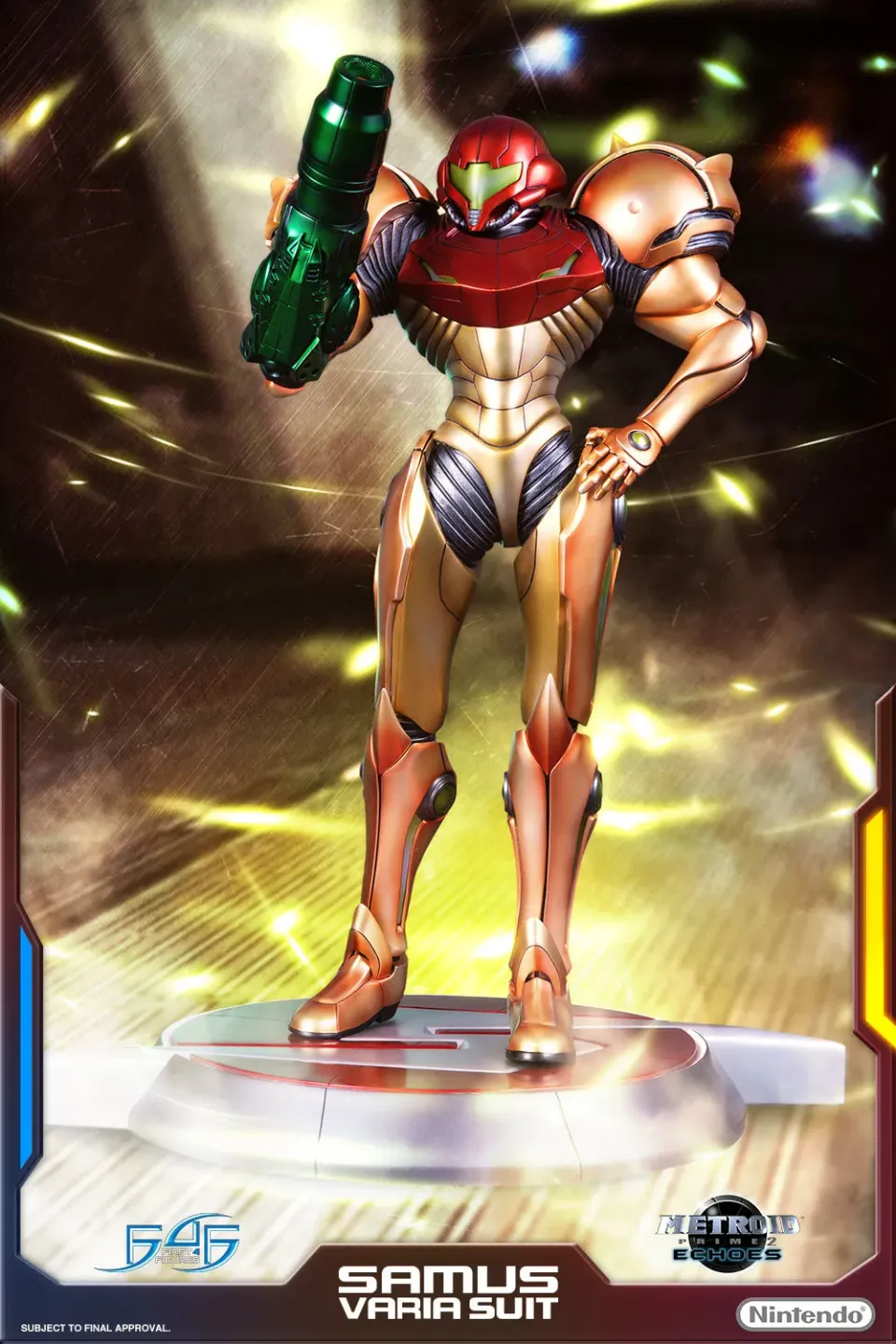 First 4 Figures Metroid Varia Suit statueta 1/4 51 cm