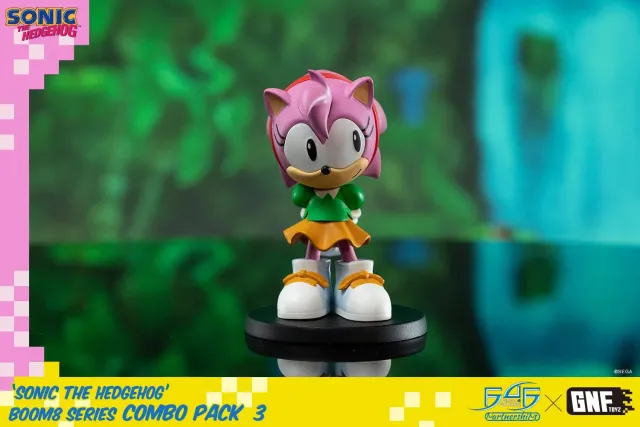 First 4 Figures Sonic Boom8 figurine combo Amy Super Sonic PVC
