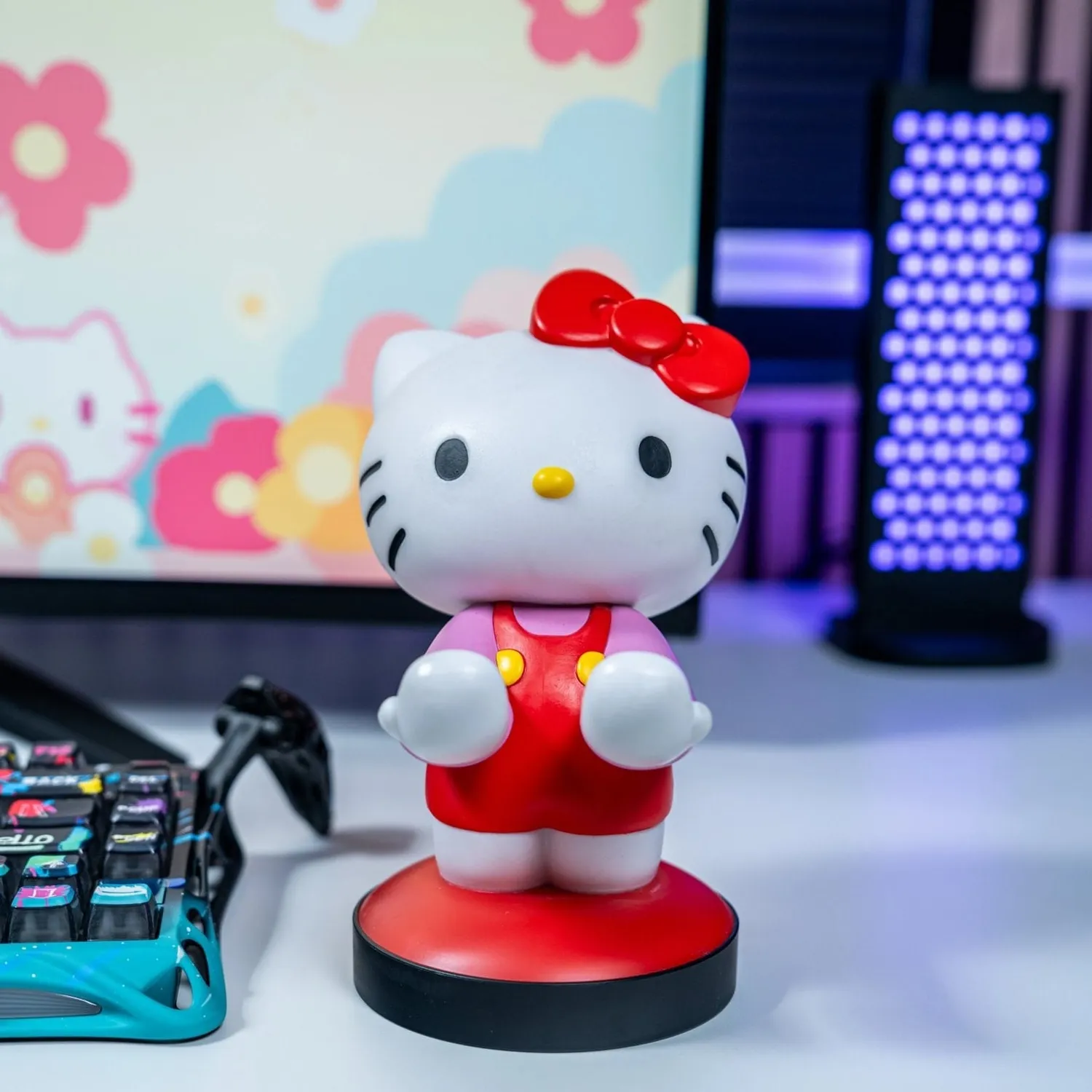 Exquisite Gaming Cable Guys Hello Kitty suport telefon roz