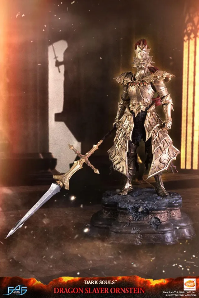 First 4 Figures Dark Souls Dragon Slayer Ornstein statuetă Regular rășină