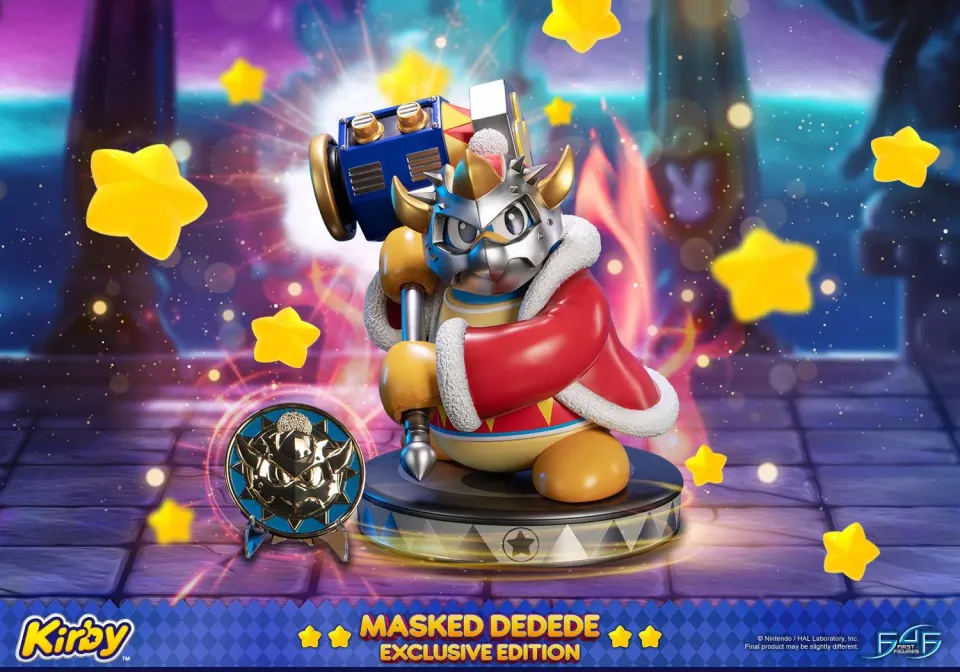First 4 Figures Kirby Masked Dedede statuetă Exclusive Edition