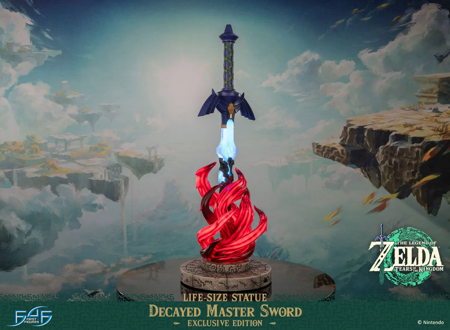 First 4 Figures Master Sword Decayed statuetă Exclusive
