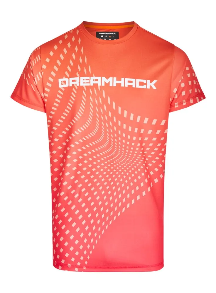 DreamHack Jersey tricou portocaliu L gradient